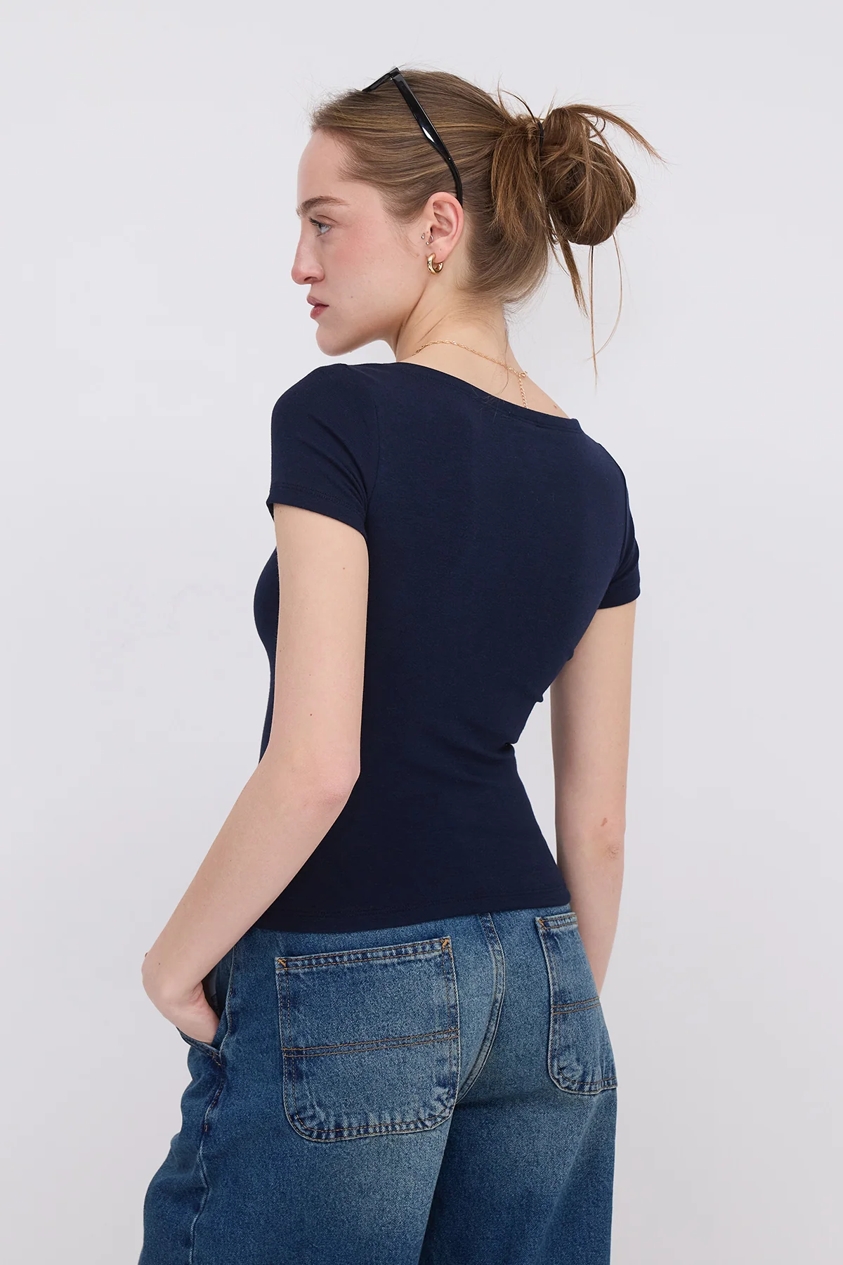 Short Sleeve Modal T-shirt - Image 15