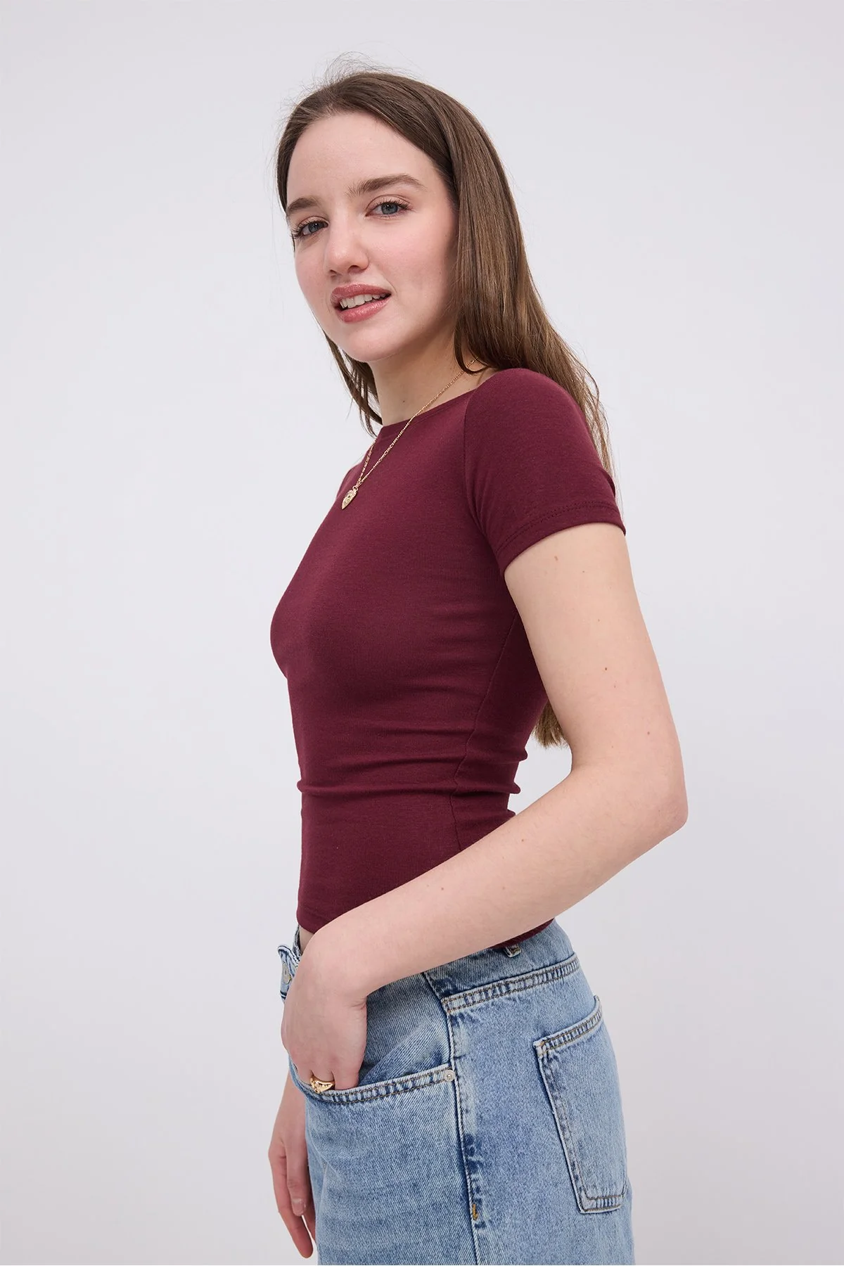 Short Sleeve Modal T-shirt - Image 18