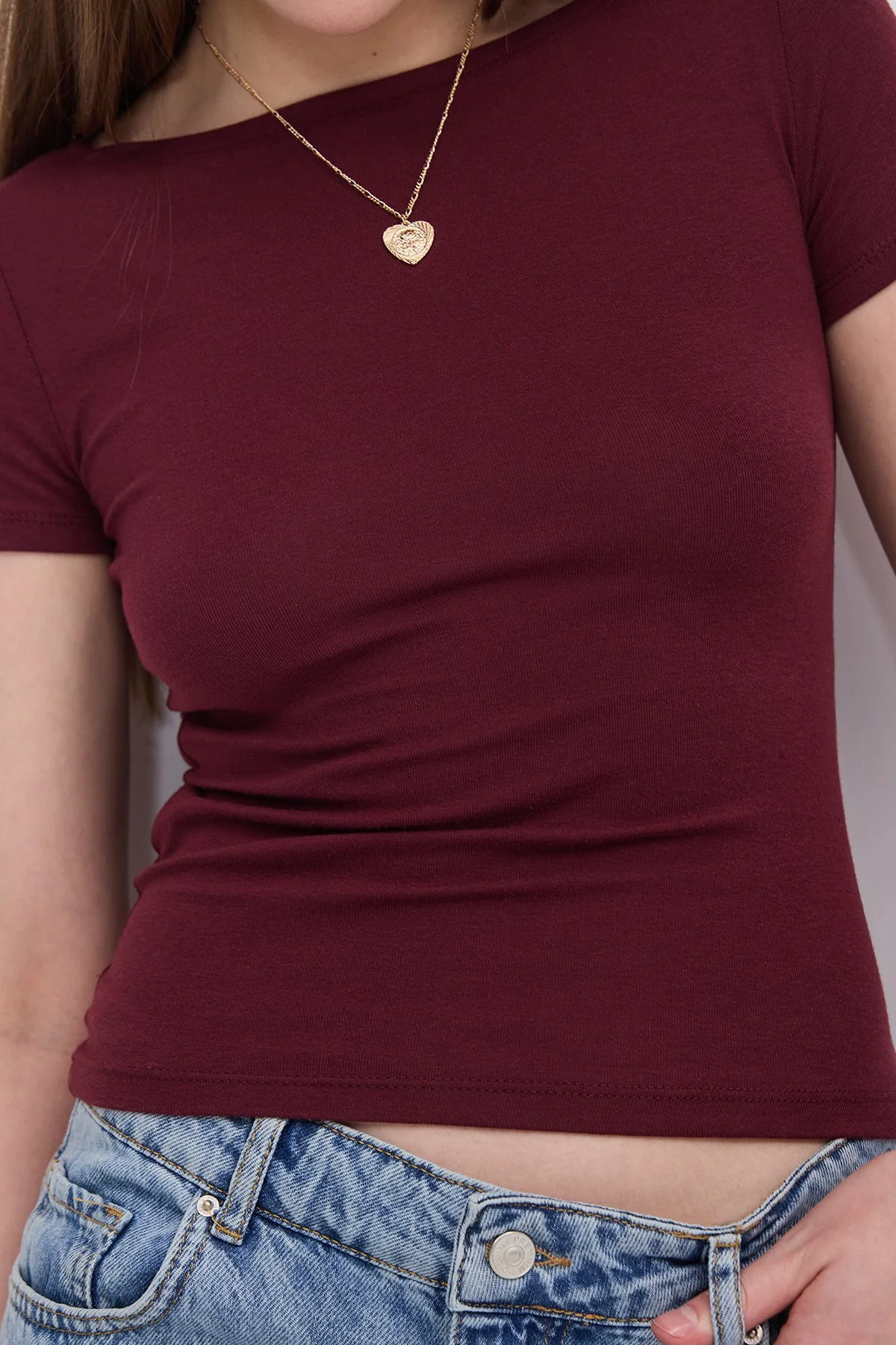 Short Sleeve Modal T-shirt - Image 19