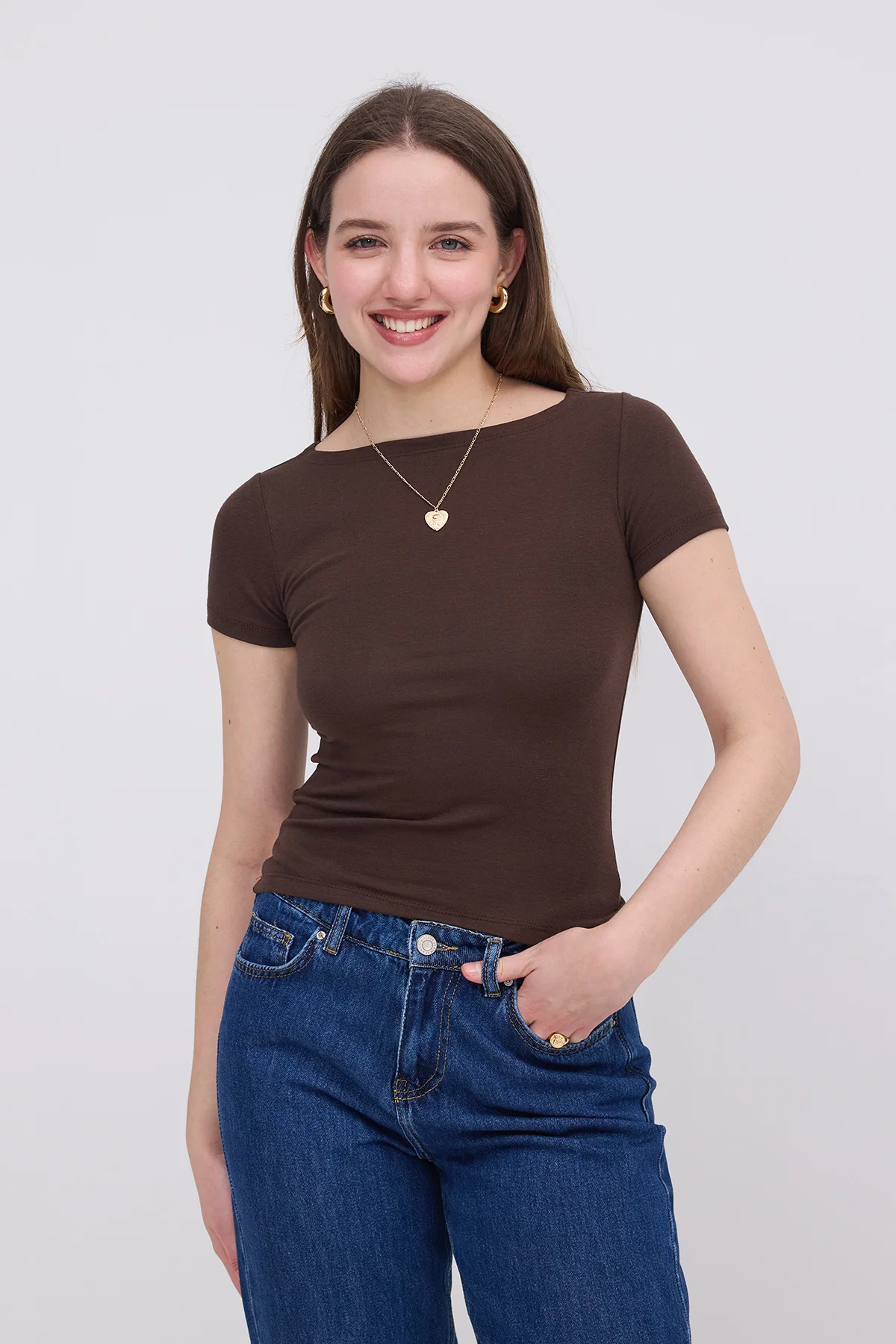 Short Sleeve Modal T-shirt - Image 26