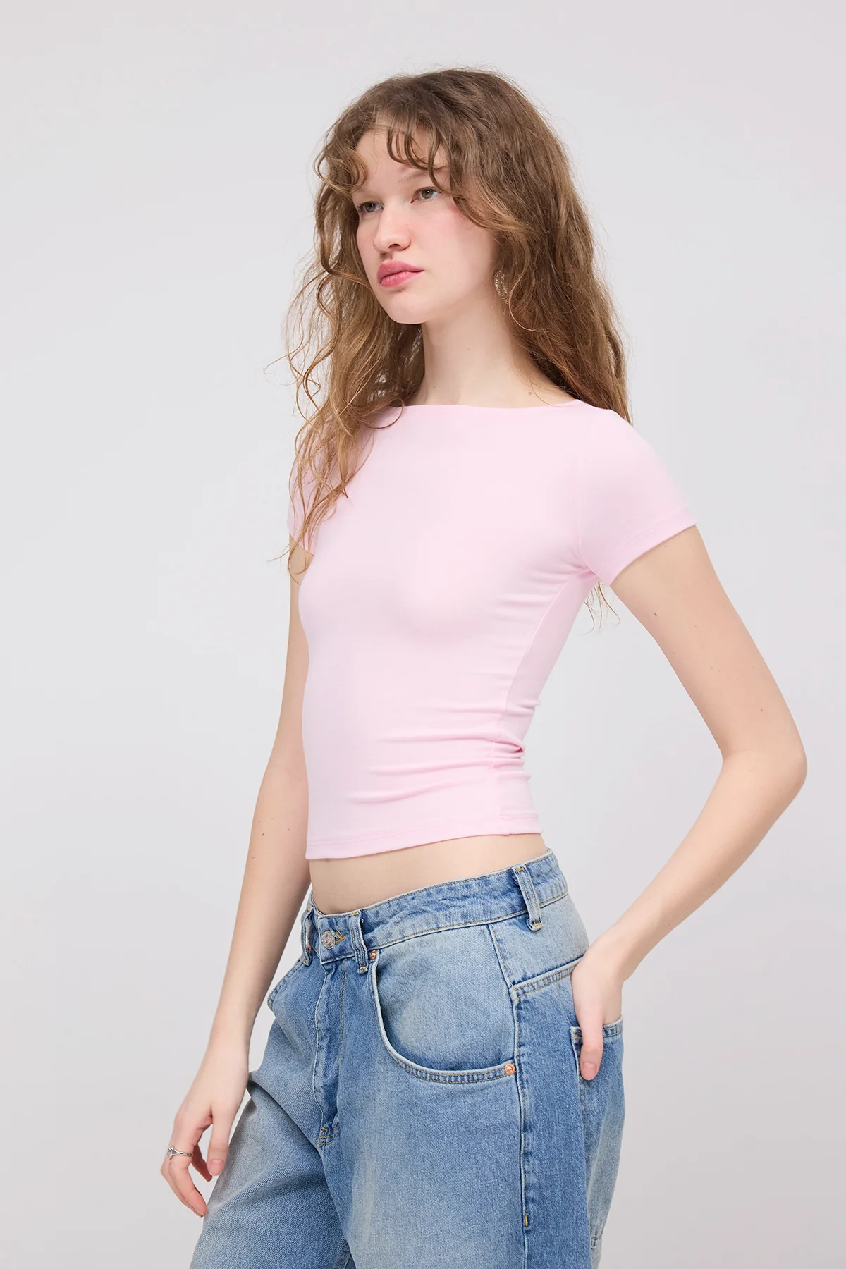 Short Sleeve Modal T-shirt - Image 32