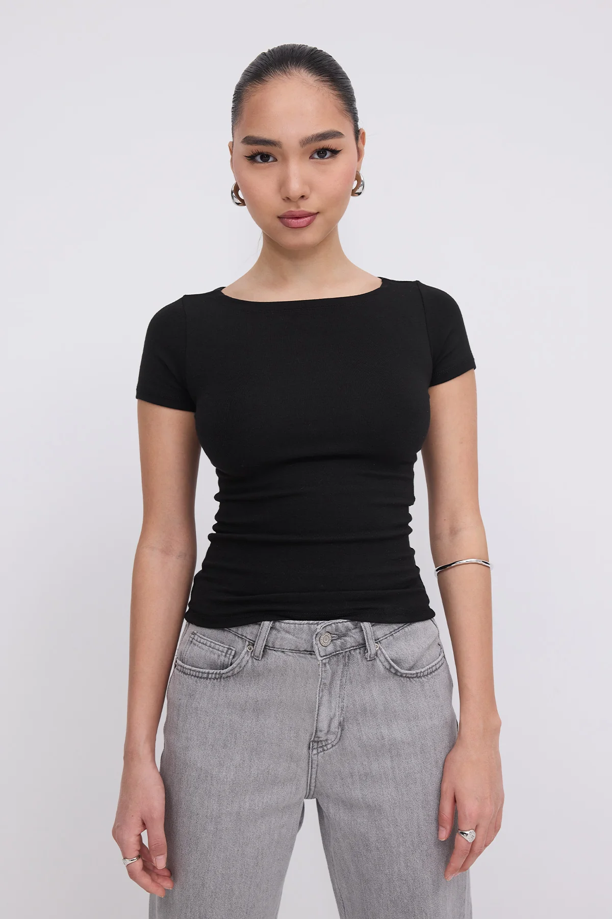 Short Sleeve Modal T-shirt - Image 35