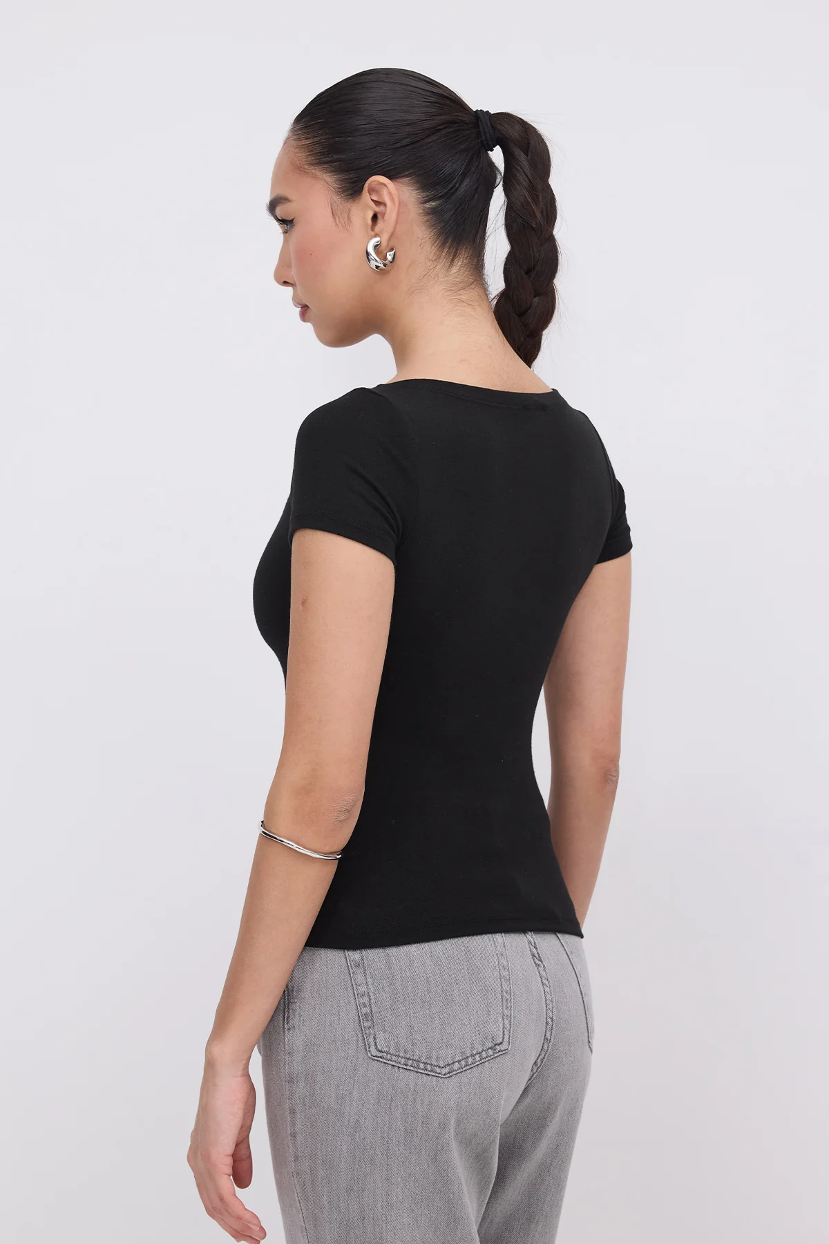 Short Sleeve Modal T-shirt - Image 39