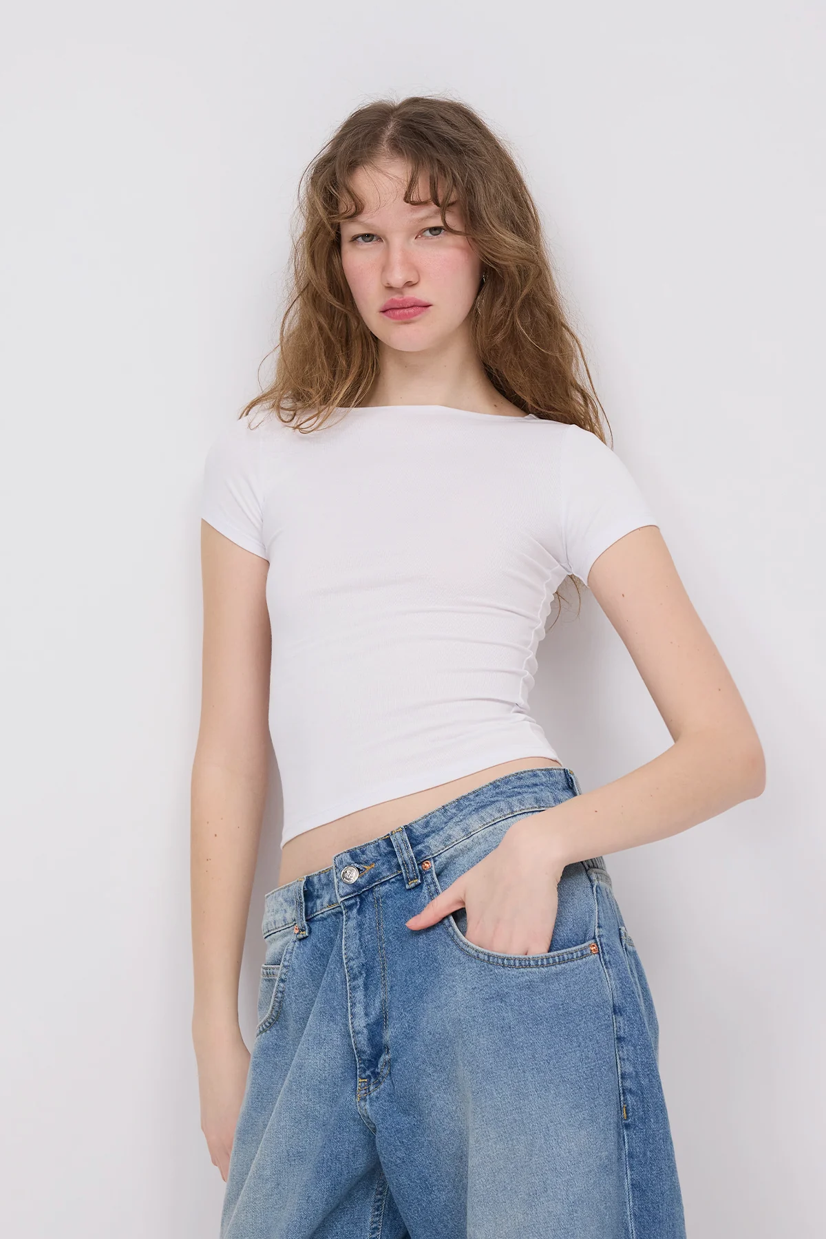 Short Sleeve Modal T-shirt - Image 42
