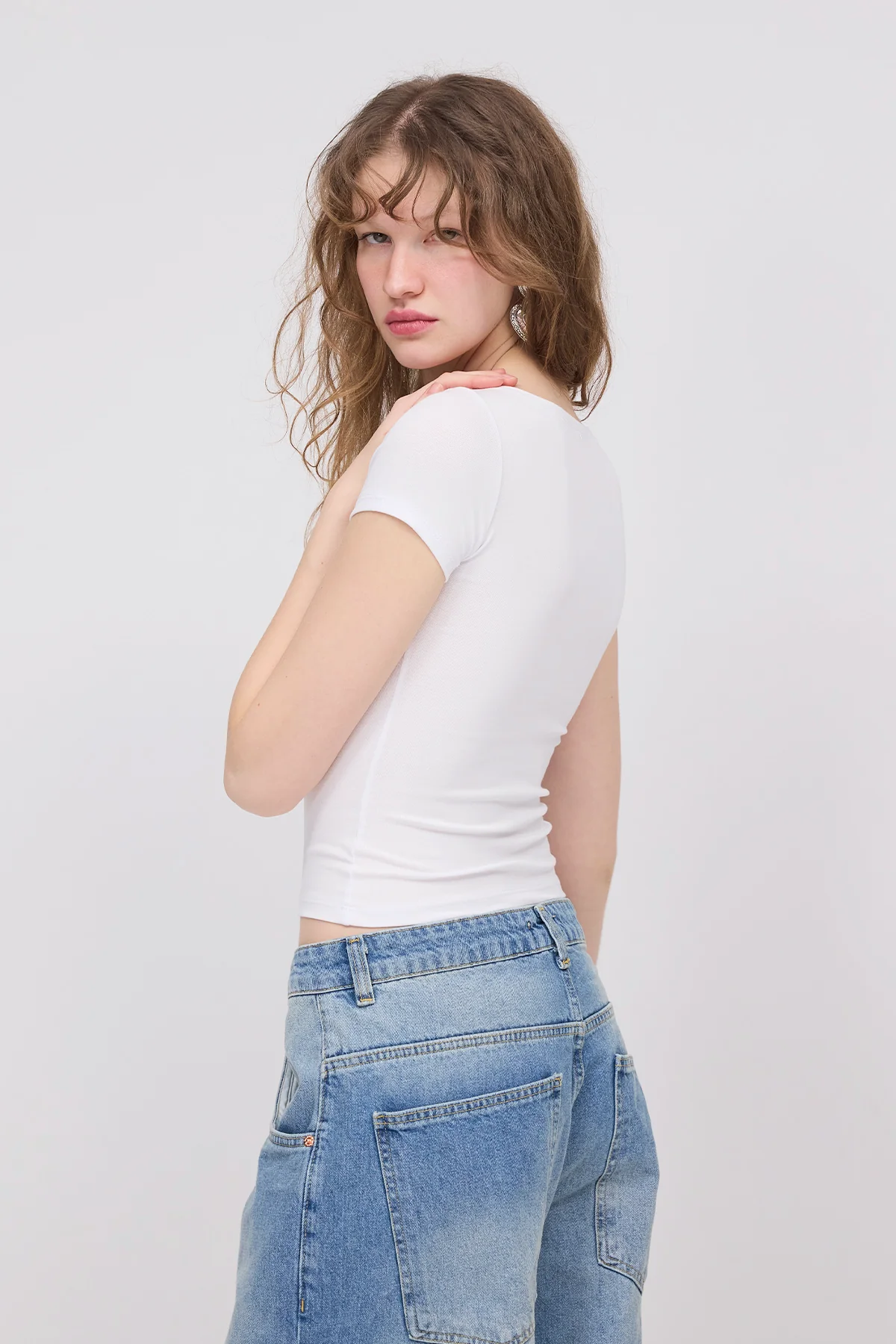 Short Sleeve Modal T-shirt - Image 45