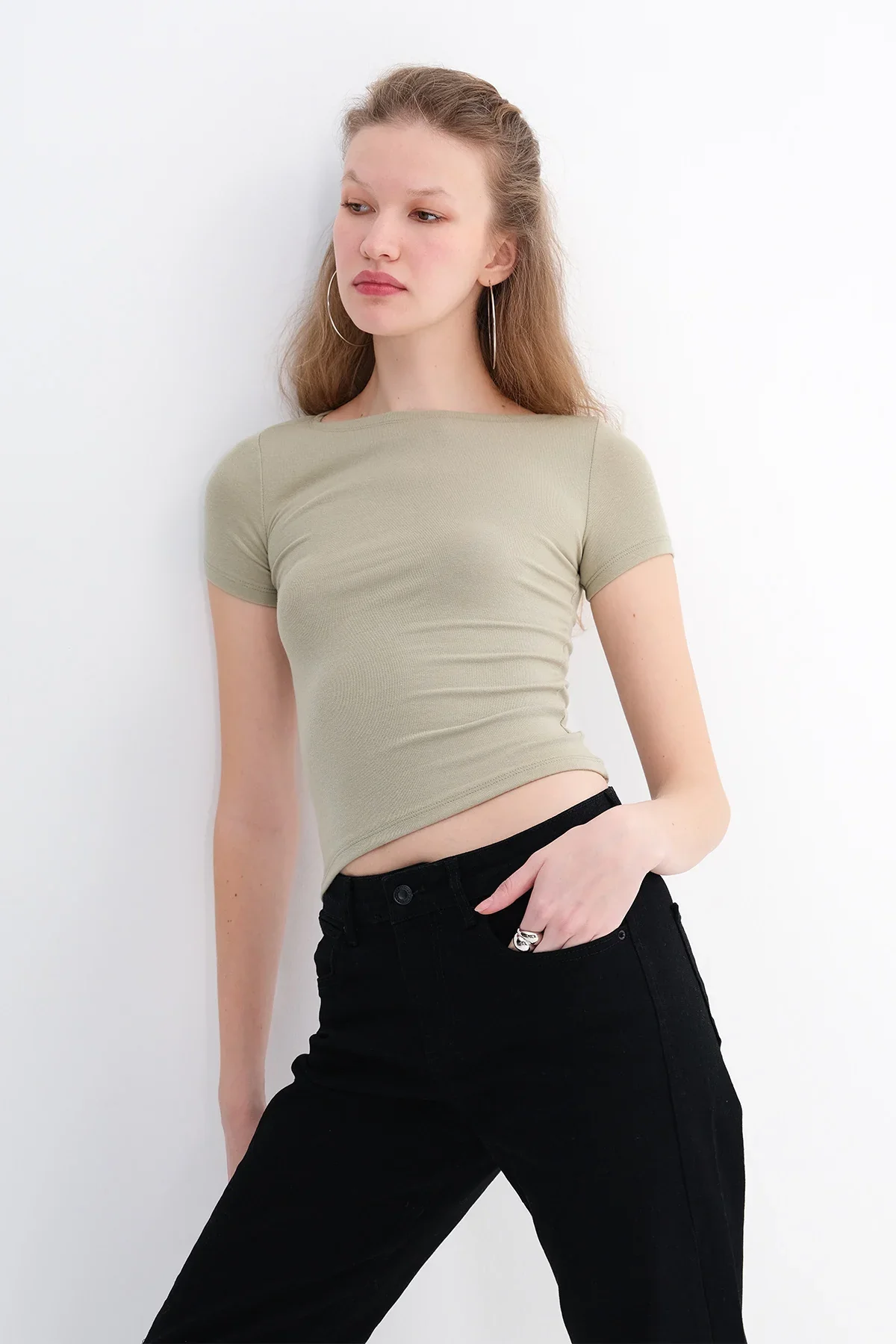 Short Sleeve Modal T-shirt - Image 48