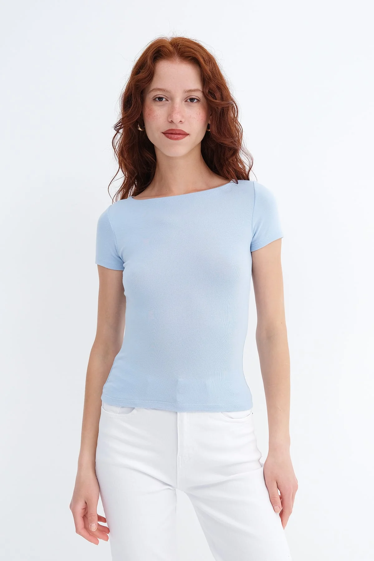 Short Sleeve Modal T-shirt - Image 7