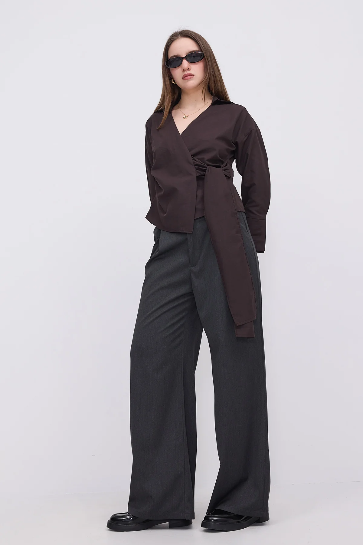 Side Tie Shirt - Image 19