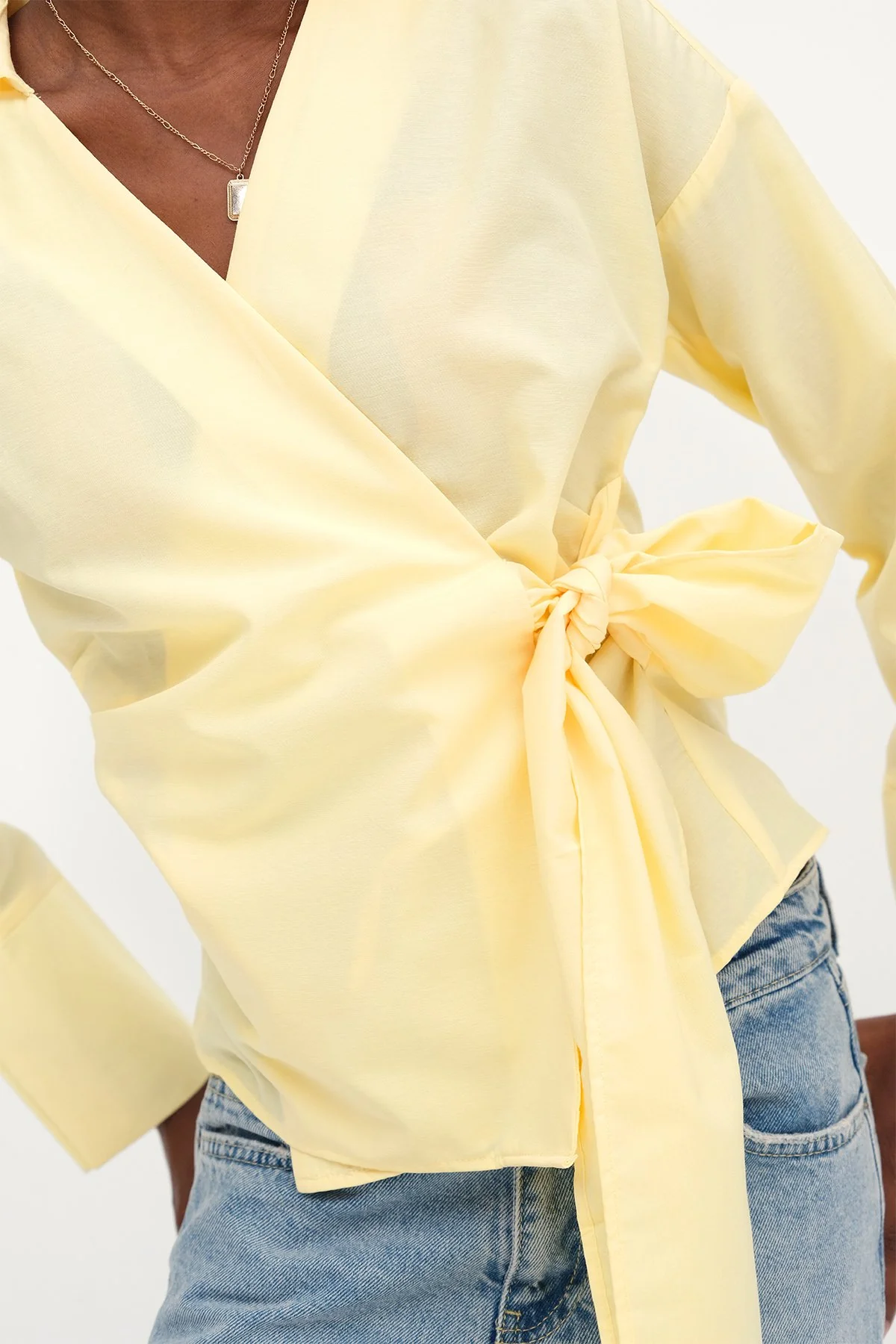 Side Tie Shirt - Image 56