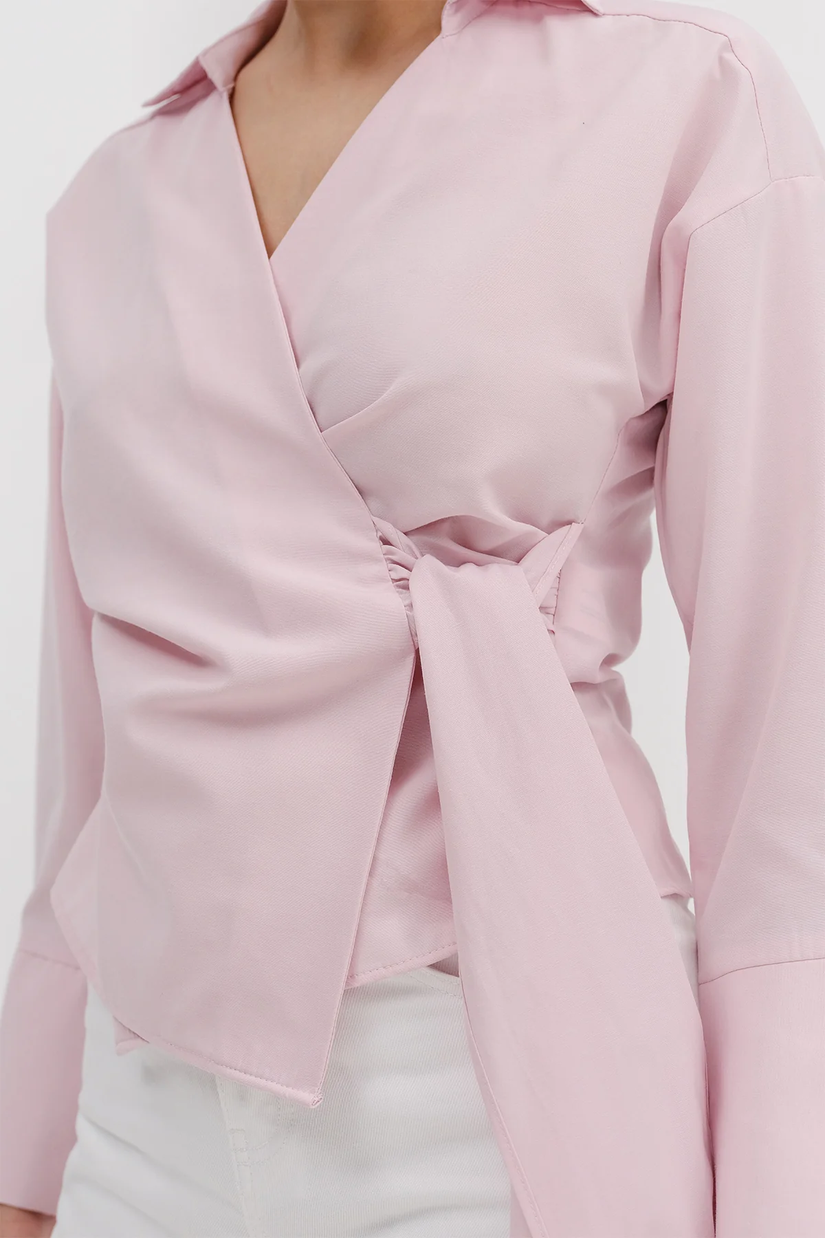 Side Tie Shirt - Image 9