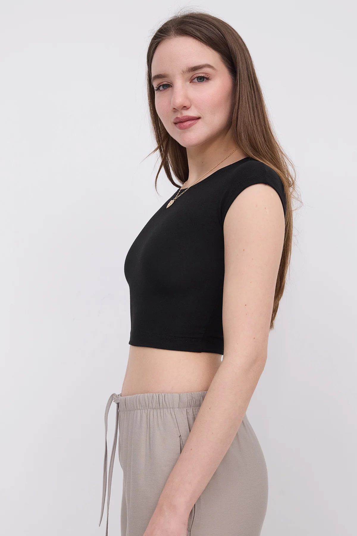 Sleeveless Crop Tank Top - Image 28