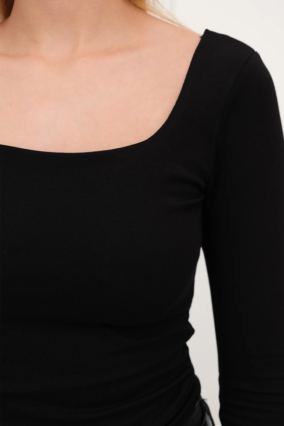 Square Neck Basic Blouse - Image 8