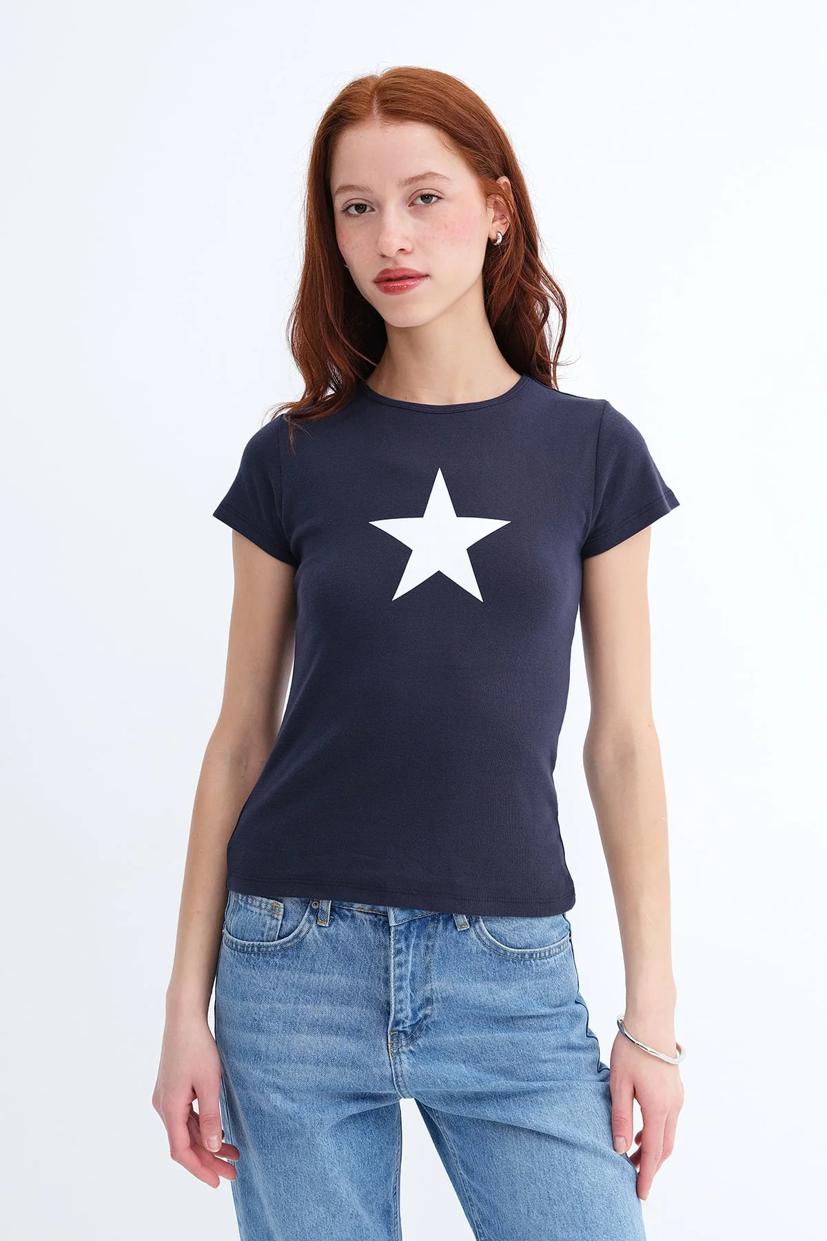 Star Print T-shirt - Image 12