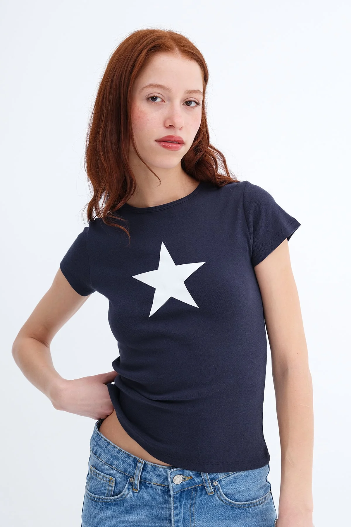 Star Print T-shirt - Image 16