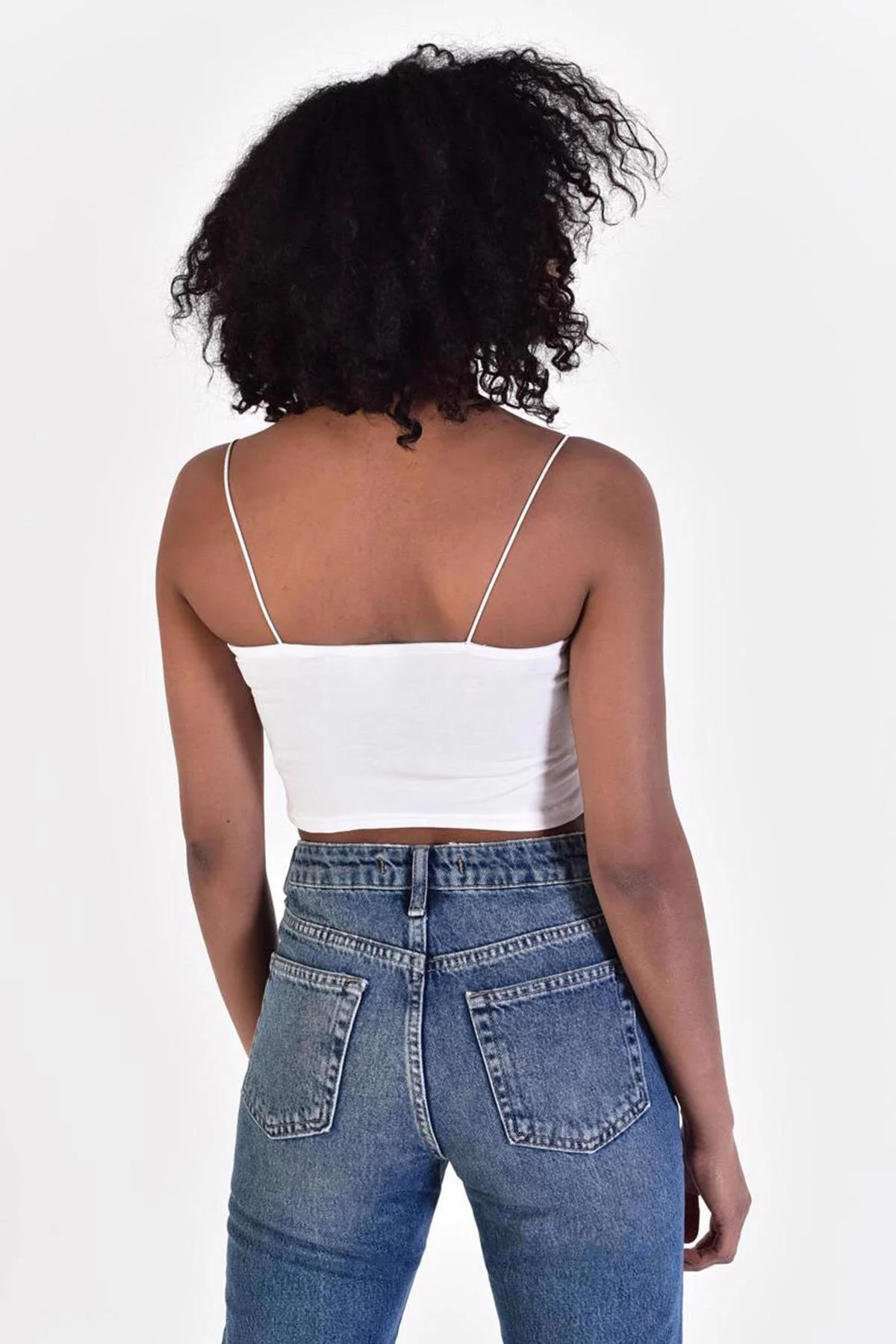 Thin Strapped Crop Bustier - Image 28