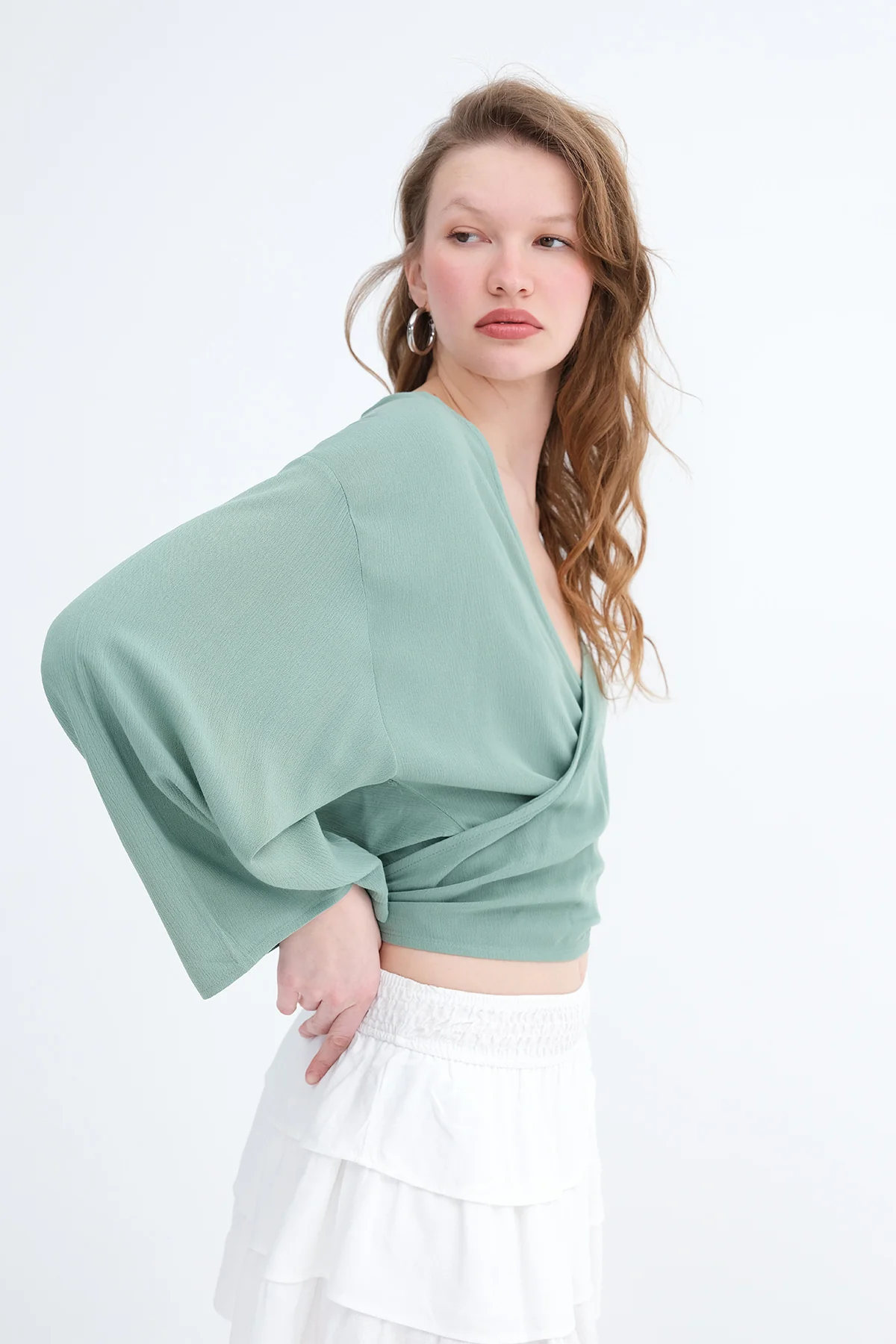 Tie-Front Blouse - Image 13