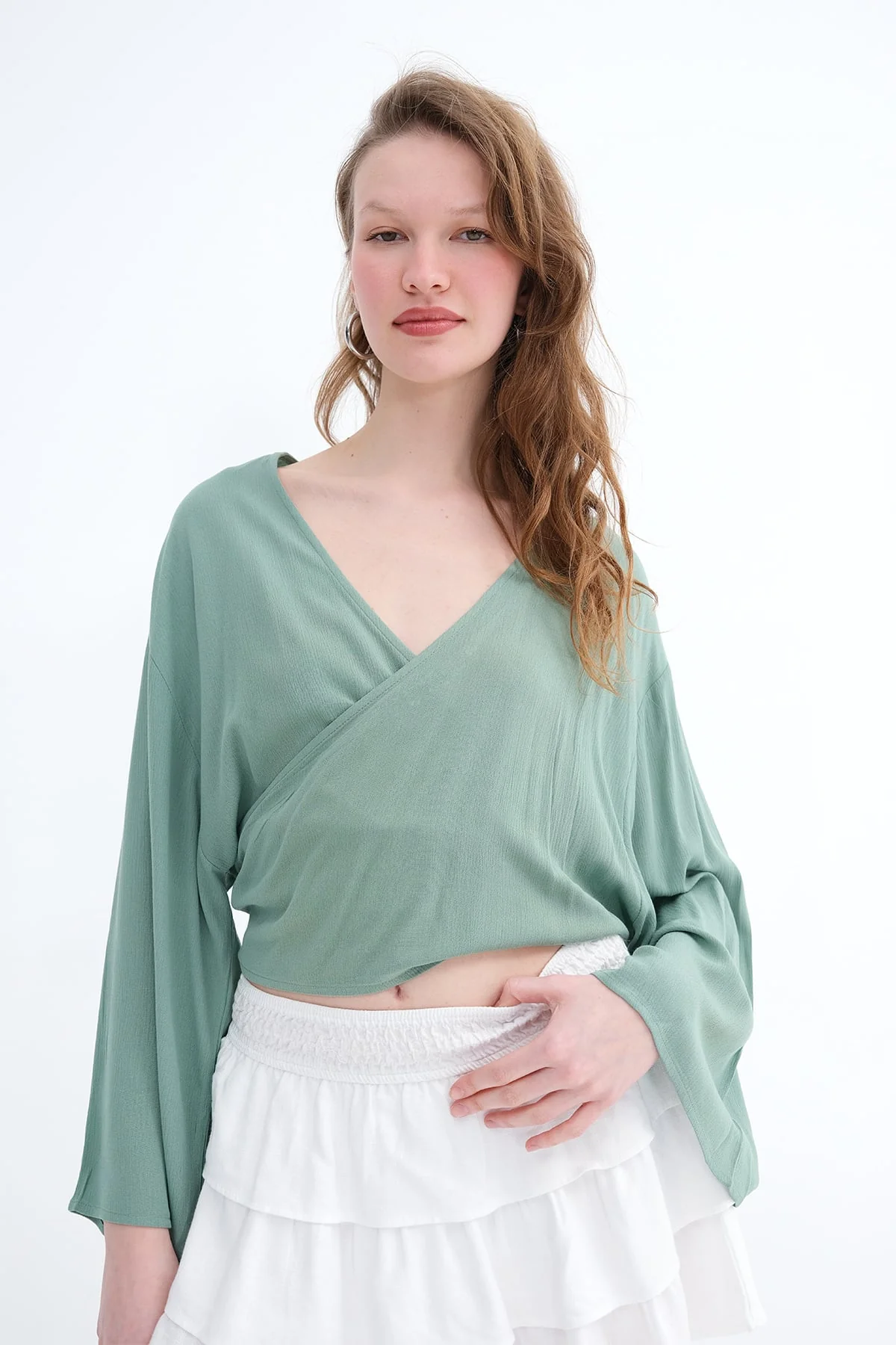 Tie-Front Blouse - Image 15