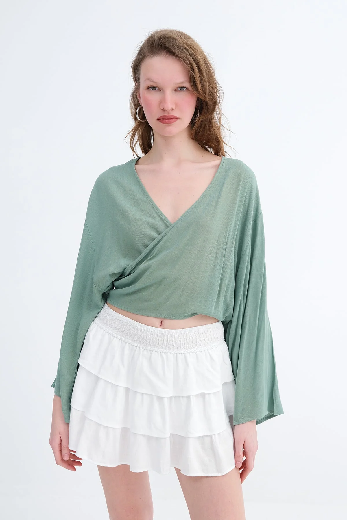 Tie-Front Blouse - Image 17