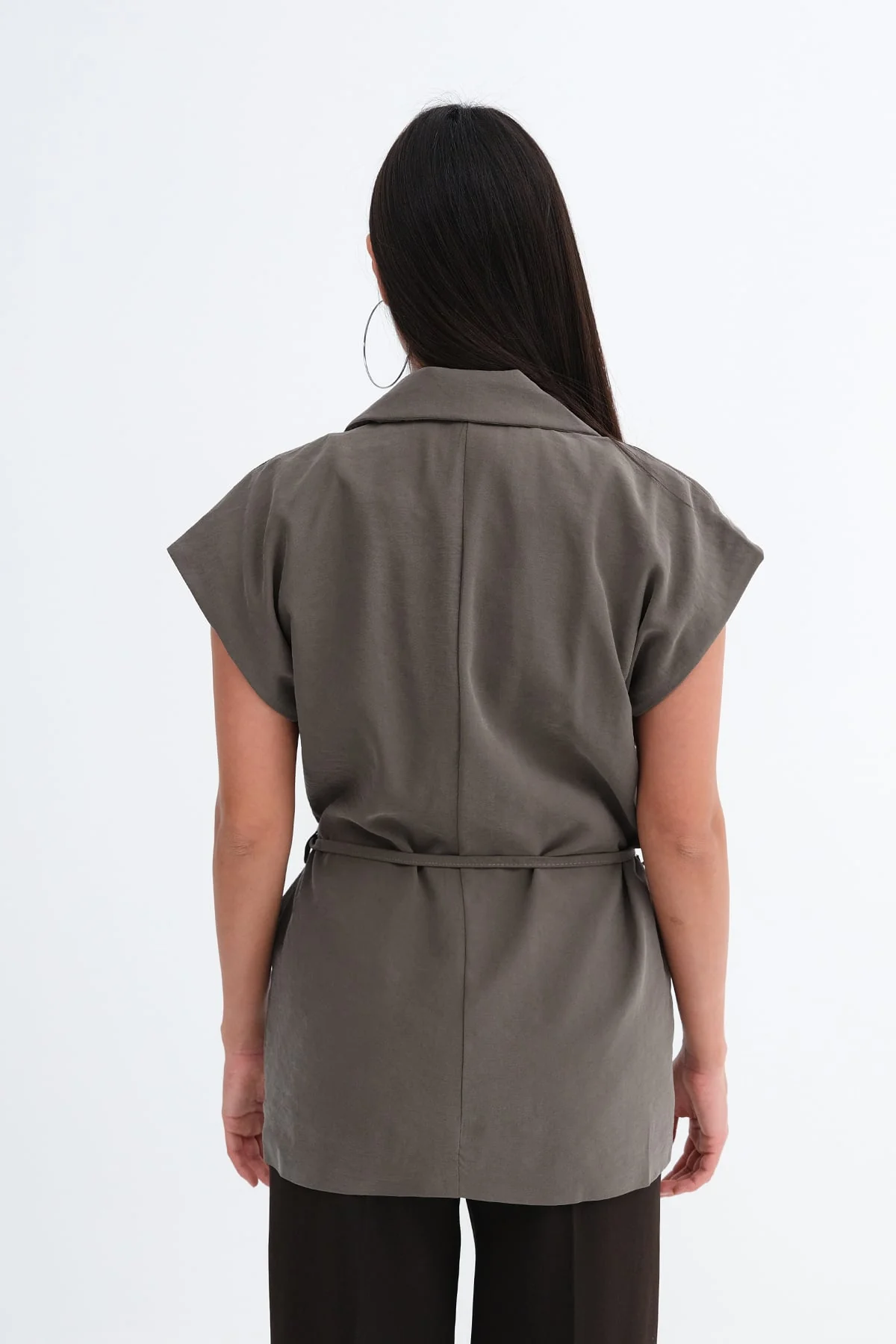 Tie-Front Modal Vest - Image 4