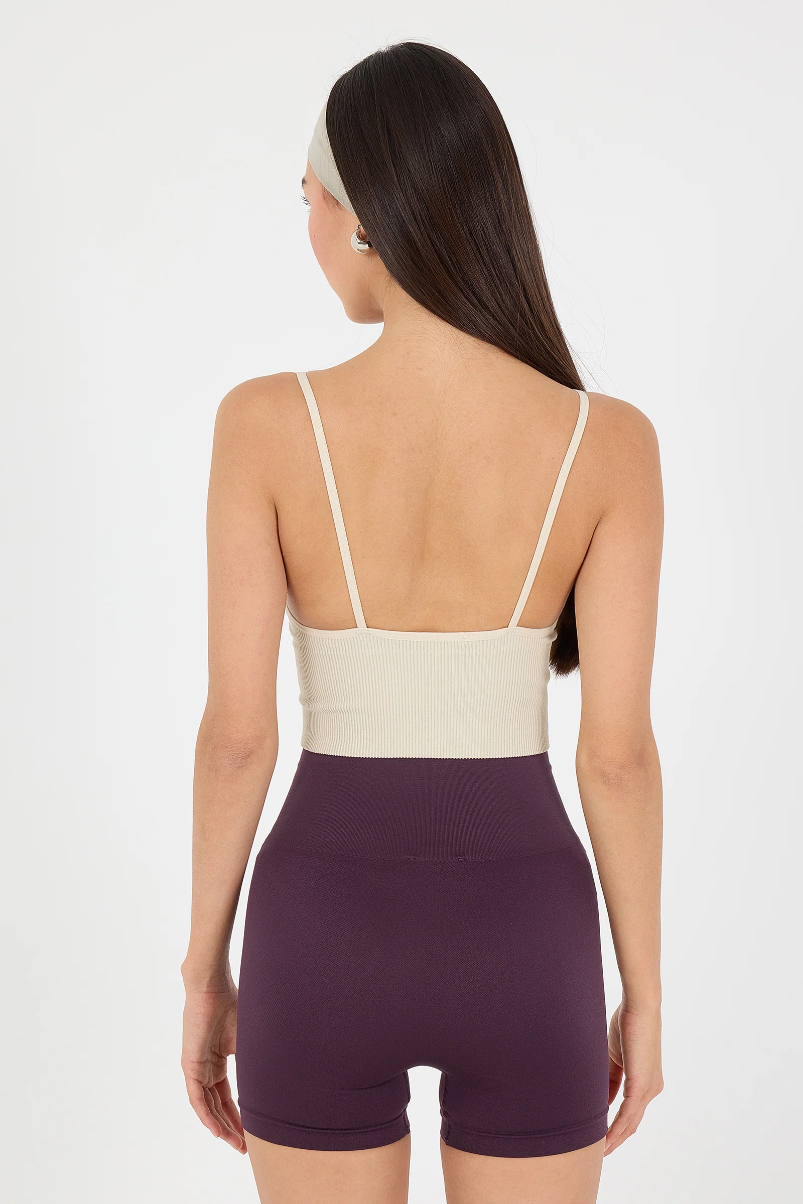 V-Neck Seamless Crop Top - Image 56