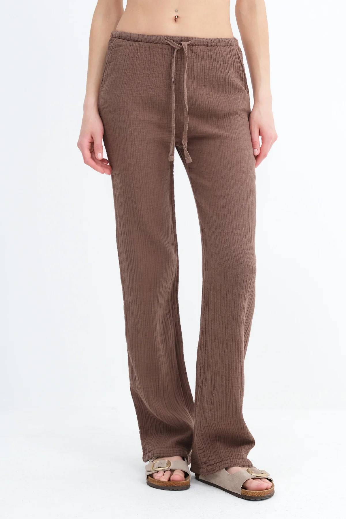 Waist Tie Pants - Image 12