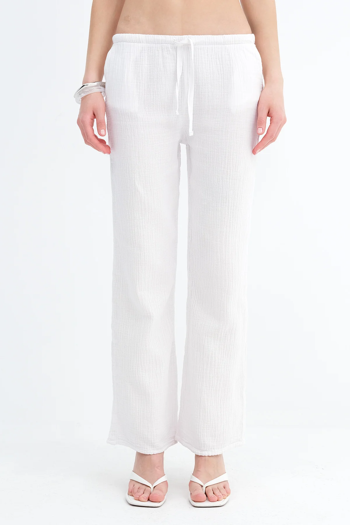 Waist Tie Pants - Image 18