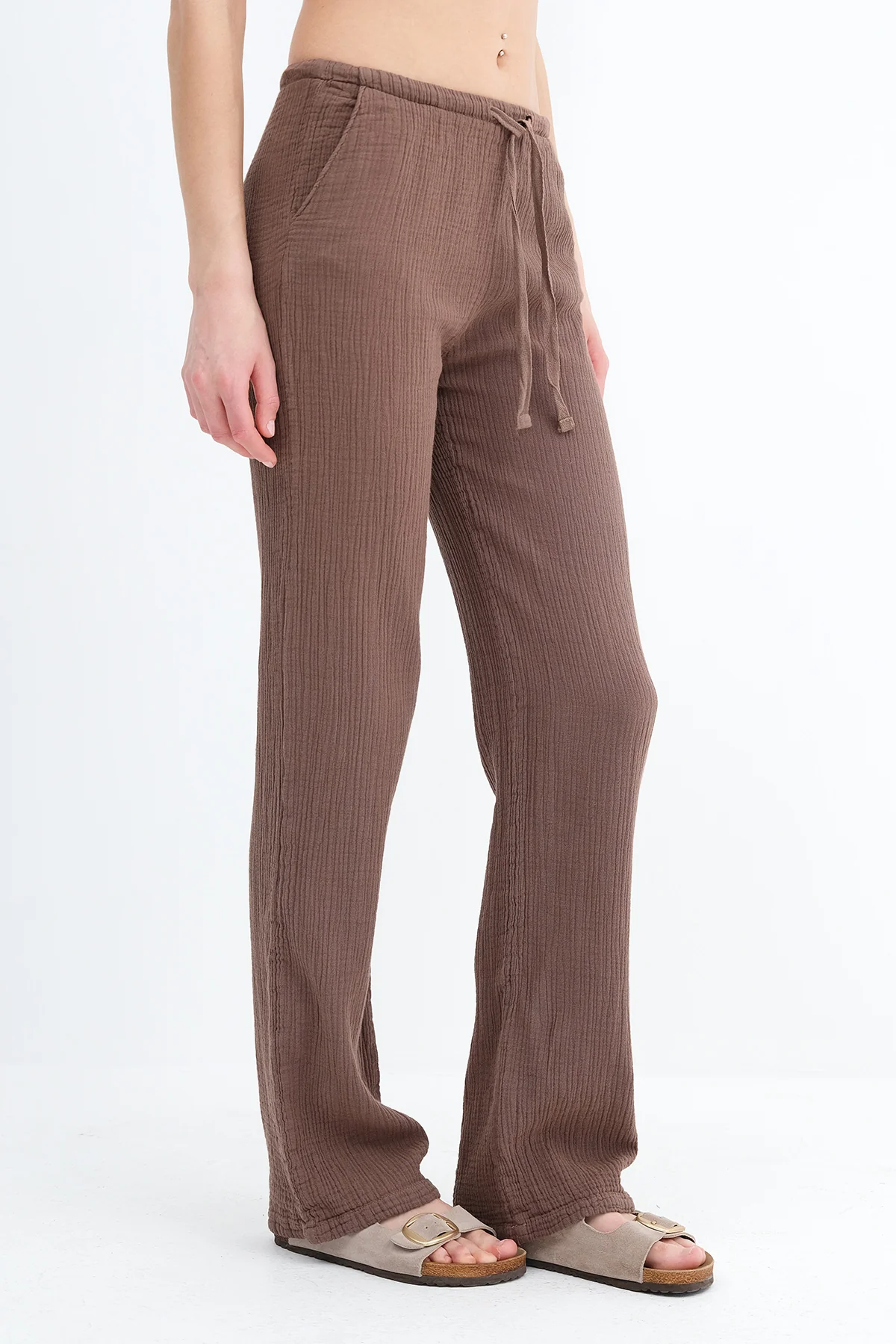 Waist Tie Pants - Image 19