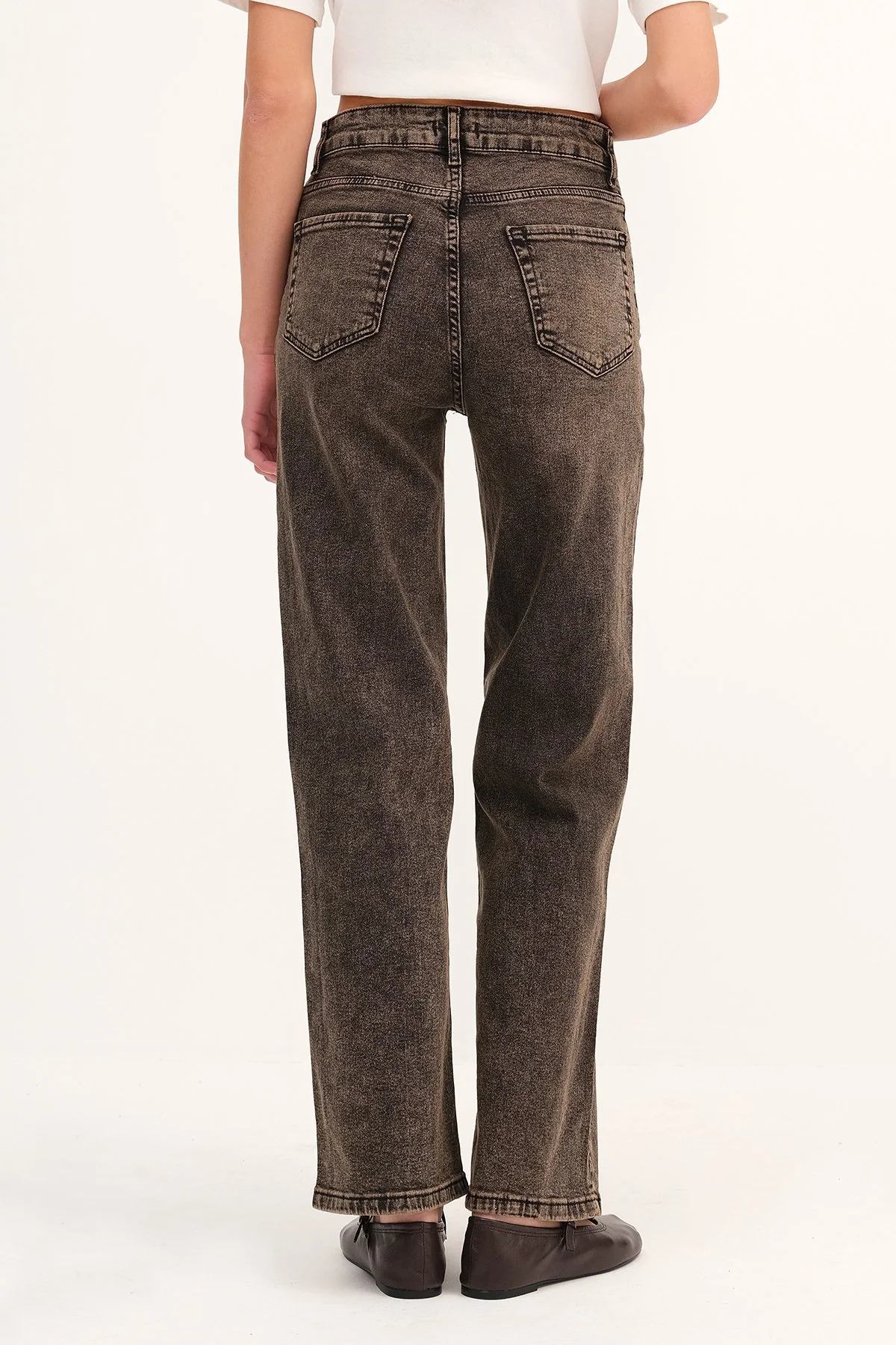 Wide Leg Jean Pants - Image 29