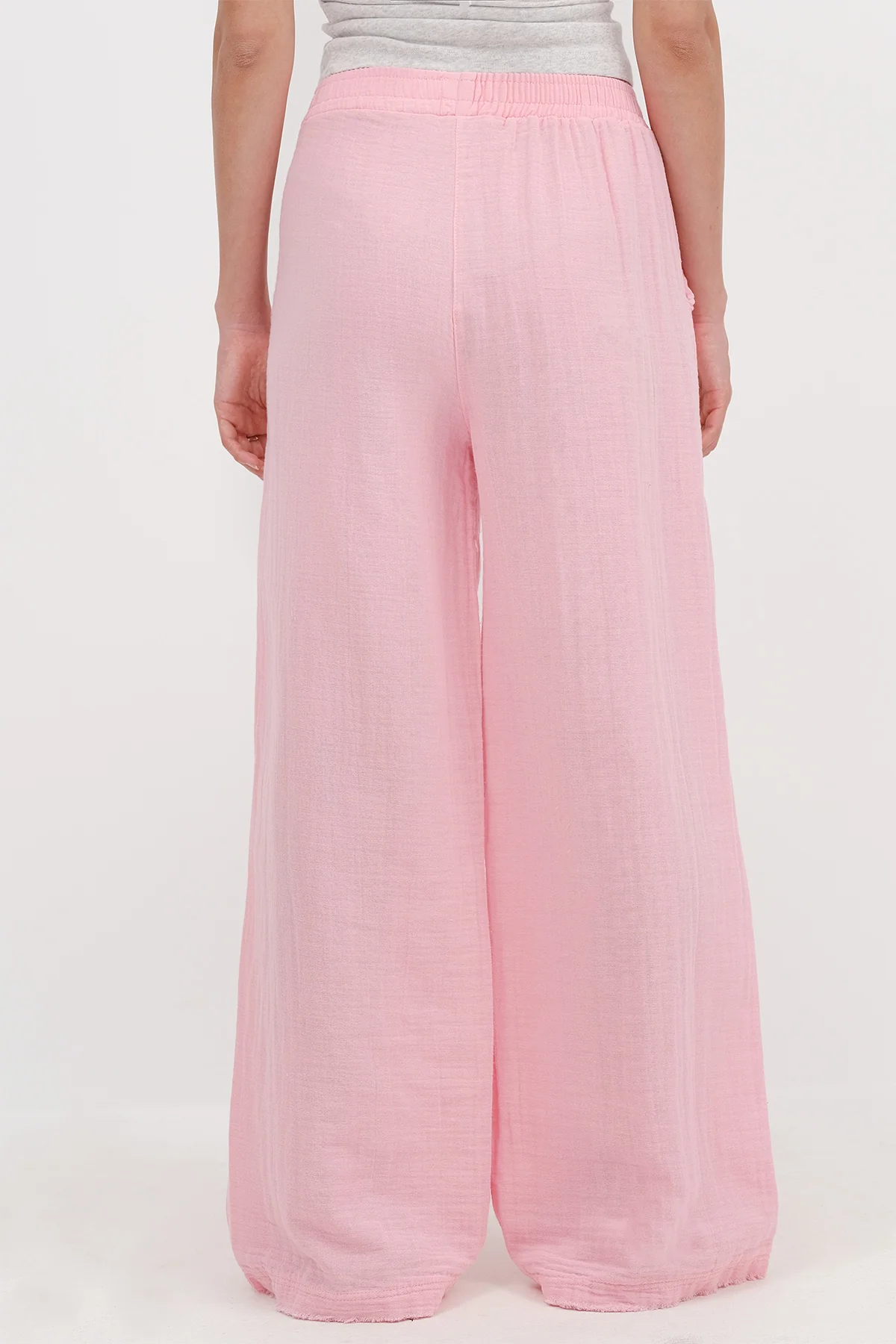 Wide-Leg Trousers With Elastic Waist - Image 23