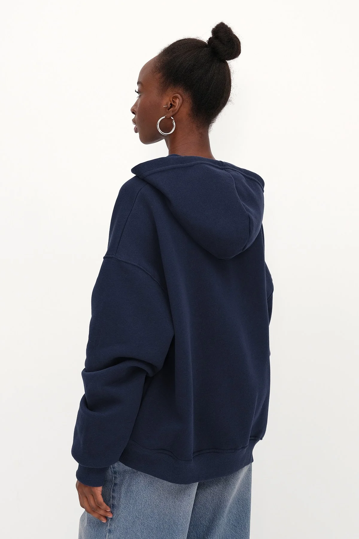 Zip-up Brushed Sweatshirt - Image 18